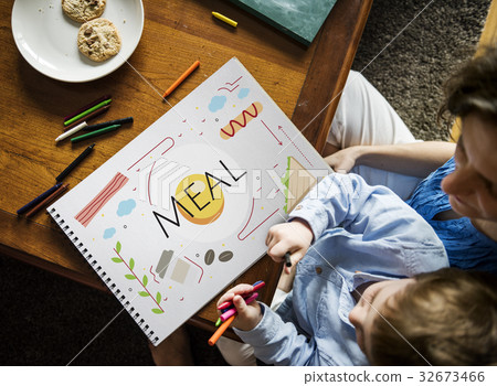 Fried Egg Food Recipe Meal Graphic Word 32673466