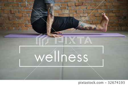 Exercise Active Strong Wellness Healthcare Word Exercise Active Strong Wellness Healthcare Word 32674193