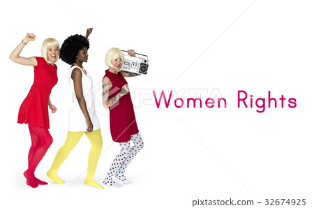 International Women's Day Equality Rights Graphic International Women's Day Equality Rights Graphic 32674925