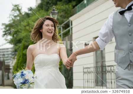 Bridal garden wedding casual image 32674938