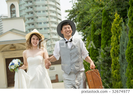 Bridal garden wedding casual image 32674977