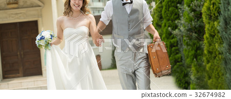 Bridal garden wedding casual image Bridal garden wedding casual image 32674982