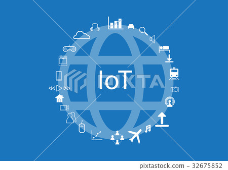 IoT - Internet of thing background IoT - Internet of thing background 32675852
