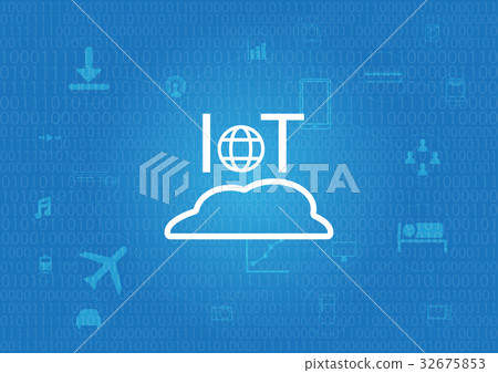 IoT - Internet of thing background IoT - Internet of thing background 32675853