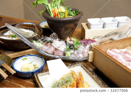 Japanese course meal Japanese course meal 32677806