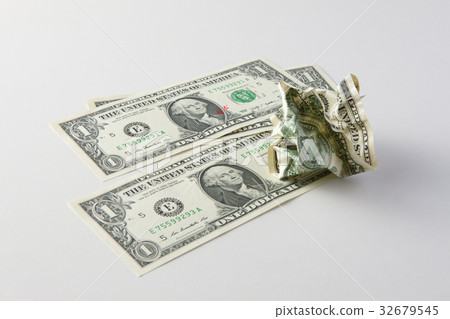 1美元的鈔票 32679545