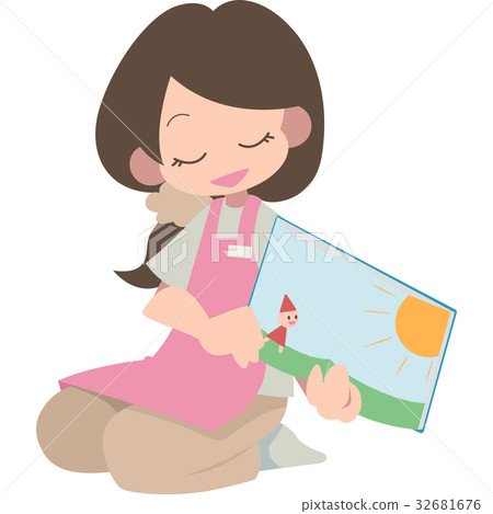 A woman who reads stories A woman who reads stories 32681676