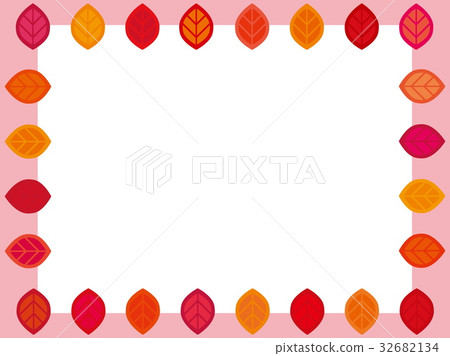 葉子秋葉秋天框架 葉子秋葉秋天框架 32682134