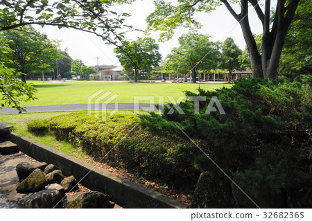 Fukaya Castle Park Park Lawn Square Fukaya Castle Park Park Lawn Square 32682365