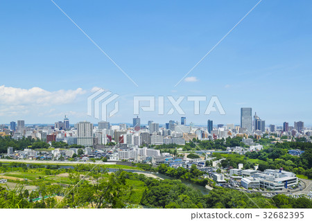 仙台市全景 仙台市全景 32682395