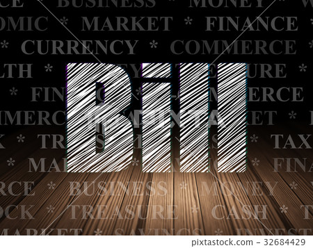 Currency concept: Bill in grunge dark room Currency concept: Bill in grunge dark room 32684429