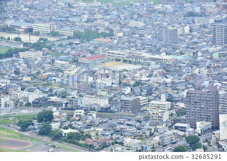 岐阜市區的街道 岐阜市區的街道 32685291