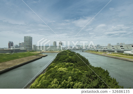 Shinonome運河和Toyosu市場7個街區 32686135