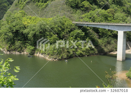 Haizuka Dam / Lake Haizuka Lake Haizuka Dam / Lake Haizuka Lake 32687018
