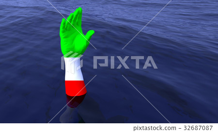 Stock Photo Italian Hand