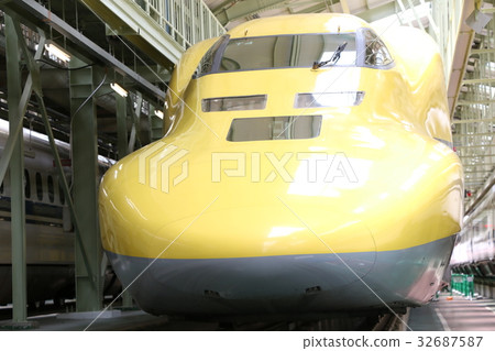 JR Tokai Hamamatsu factory event Doctor Yellow T4 formation JR Tokai Hamamatsu factory event Doctor Yellow T4 formation 32687587