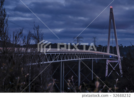 Batman Bridge by the Tamar river near Sidmouth. 32688232