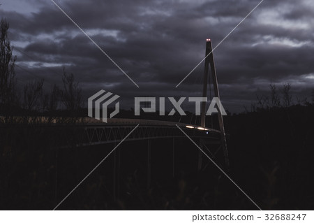 Batman Bridge by the Tamar river near Sidmouth. 32688247