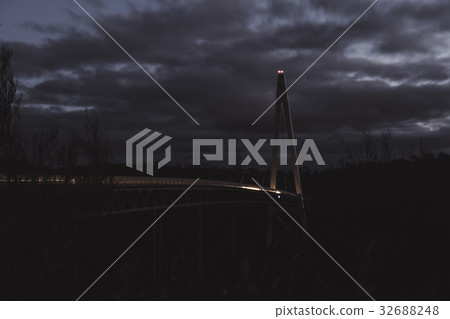 Batman Bridge by the Tamar river near Sidmouth. 32688248