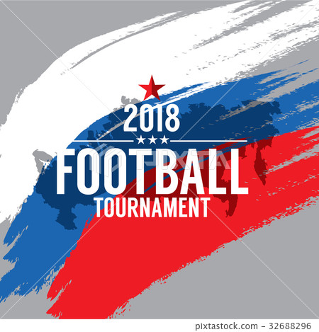 2018 Football Championship Symbol Vector 32688296