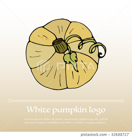 Handdrawn vector doodle logo. 32688727