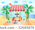 Sell your photos online,vector 32689876