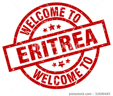 welcome to Eritrea red stamp welcome to Eritrea red stamp 32690485