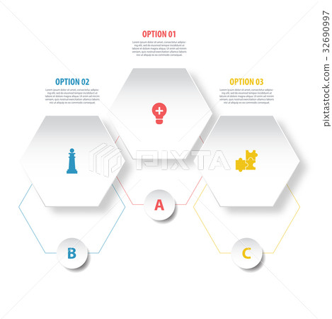 Business Infographics design template Vector 32690997