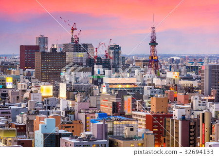 Sapporo, Japan Cityscape Sapporo, Japan Cityscape 32694133