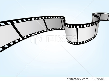 35mm film negative frame template, 3D vector element material 35mm film negative frame template, 3D vector element material 32695868