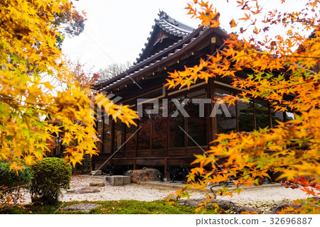 Tenjuan Temple at fall, Kyoto Tenjuan Temple at fall, Kyoto 32696887