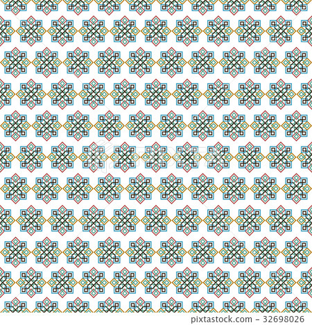 Mosaic tile arabic seamless pattern background 32698026