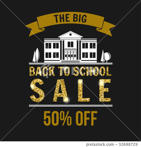 The Big Back to School Sale design The Big Back to School Sale design 32698729