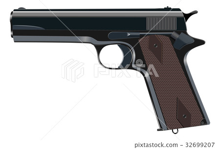 Powerful pistol, gun, handgun Powerful pistol, gun, handgun 32699207