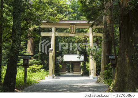 Iwa Shrine Torii (Kashiwa City, Hyogo Prefecture) 32700860