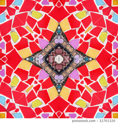 Mosaic endless pattern. Mosaic endless pattern. 32701320