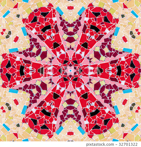Mosaic endless pattern. Mosaic endless pattern. 32701322