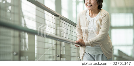 Senior women's rehabilitation medical image 32701347
