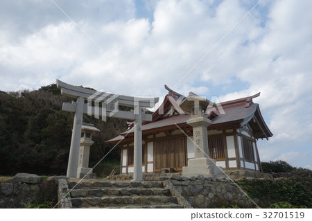 福岡和大島世界遺產的Munakata形象 福岡和大島世界遺產的Munakata形象 32701519