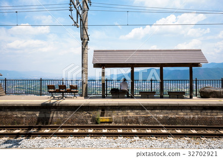 Obasute站/火車 32702921