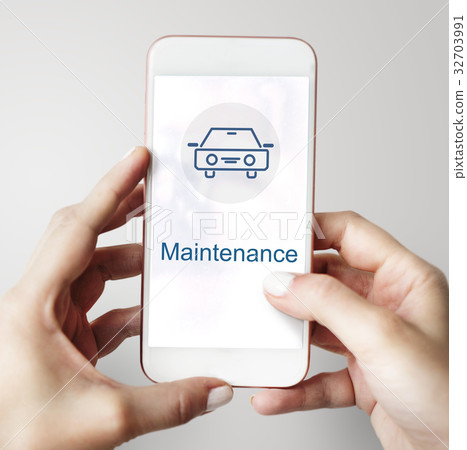 Car Service Icon sign Symbol 32703991