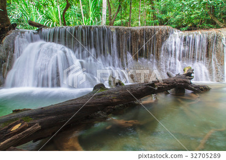 Waterfall in Deep Forest Waterfall in Deep Forest 32705289