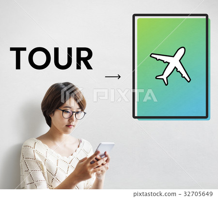 Airplane Icon Arrow Symbol Travel Airplane Icon Arrow Symbol Travel 32705649