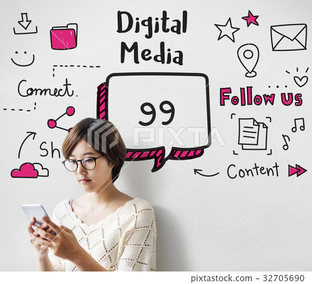 Communication Stay Connected Community Concept 32705690