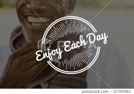 Enjoy Life Attitude Positivity Word Graphic Stamp Enjoy Life Attitude Positivity Word Graphic Stamp 32705981