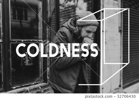 Coldness Winter Weather Season Climate Box Graphic 32706430