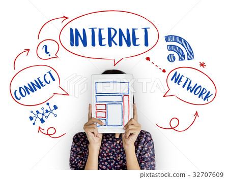 Internet Technology Social Media Concept Internet Technology Social Media Concept 32707609