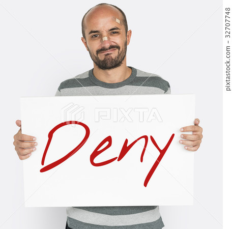 Disapprove rejection decline word on banner Disapprove rejection decline word on banner 32707748