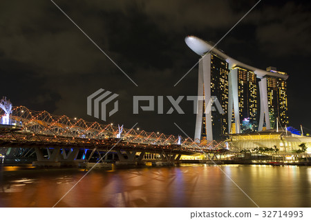 濱海灣金沙夜視圖 濱海灣金沙夜視圖 32714993