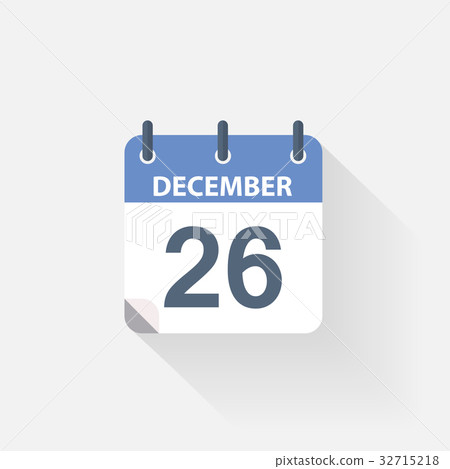 26 december calendar icon 26 december calendar icon 32715218